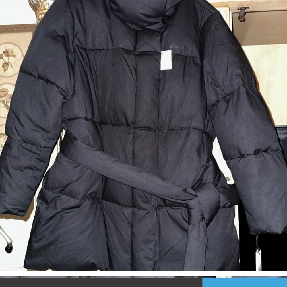 New without tags. Oversized. M Calvin Klein puffer jacket winter